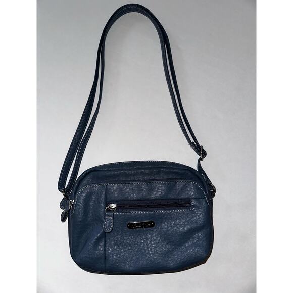 MultiSac Blue Crossbody Shoulder Bag Purse Adjustable Strap - Picture 1 of 8